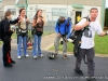 Final checks before heading to the plane