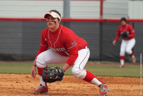 Austin Peay Softball looked rusty losing two games at Winthrop Adidas Tournament. (APSU Sports Information)