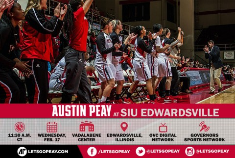 Austin Peay Women's Basketball travels to SIU Edwardsville Wednesday for late morning game. (APSU Sports Information)
