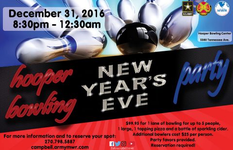 2016 Hooper Bowling Center New Year's Eve Party 2016 Hooper Bowling Center New Year's Eve Party
