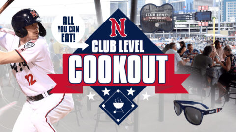 Great American Club Level Cookout Exclusive Offer Available for July 3rd and 4th Games. (Nashville Sounds)