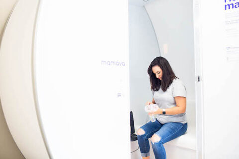 A new lactation pod on campus. (APSU)