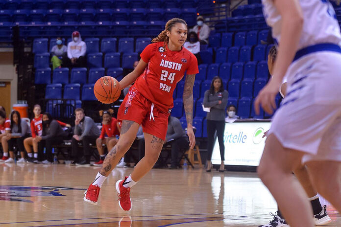 Austin Peay State University Women's Basketball plays UT Southern for Comfy and Cozy Day at the Dunn Center, Tuesday. (APSU Sports Information)