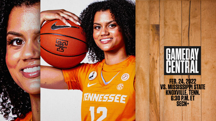 Tennessee Women's Basketball plays Mississippi State at Thompson-Boling Arena, Thursday. (UT Athletics)