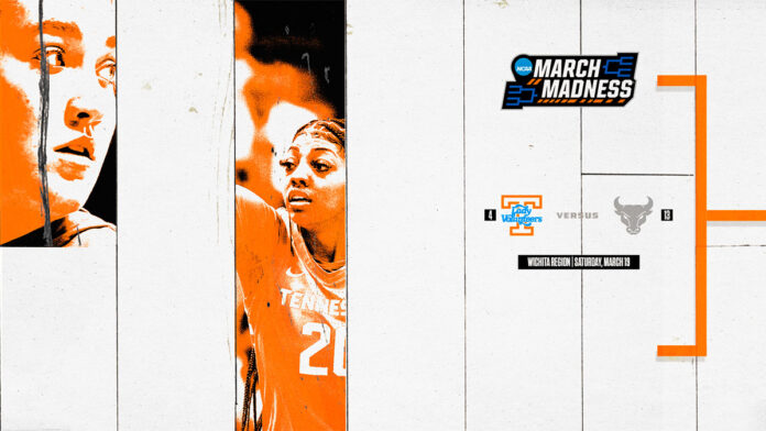 Tennessee Women's Basketball will play Buffalo at Thompson-Boling Arena in NCAA Tournament. (UT Athletics)