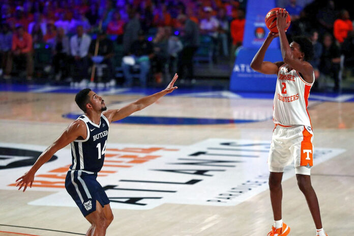 Tennessee Men's Basketball cruises past Butler with Explosive Second Half, 71-45. (UT Athletics)