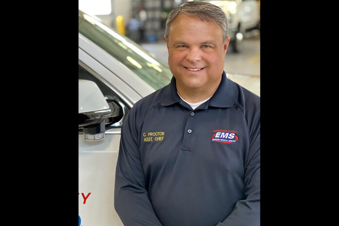 Clarksville-Montgomery County Emergency Medical Services Director Chris Proctor
