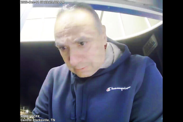 Clarksville Police is looking for this person for ATM Skimmers, Identity Theft.
