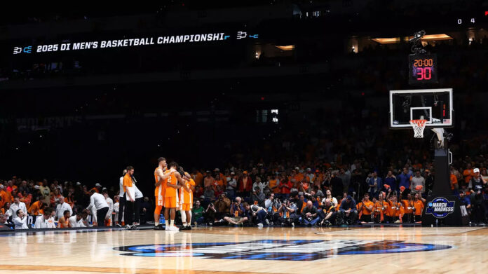 Tennessee Men's Basketball’s Historic Season Ends with Elite Eight Defeat to Houston. (UT Athletics)
