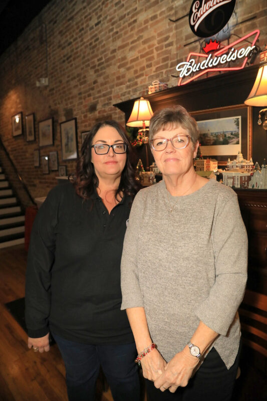 Melanie Thompson and Wanda Agee