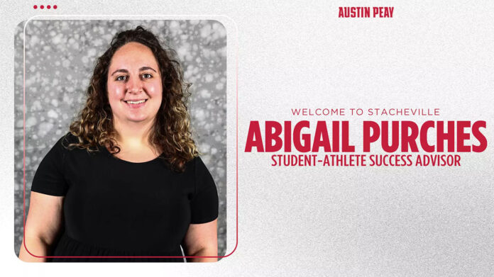 Austin Peay State University Athletics Adds Abigail Purches to Academic Support Team. (APSU Sports Information)
