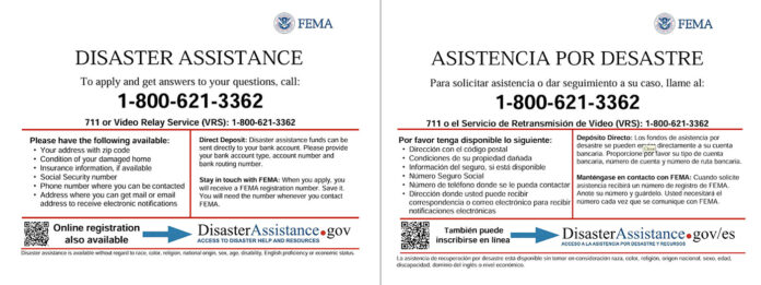 FEMA Disaster Assistance