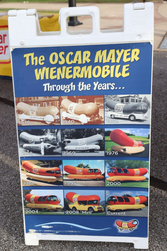 Oscar Mayer Wienermobile. (Mark Haynes, Clarksville Online)