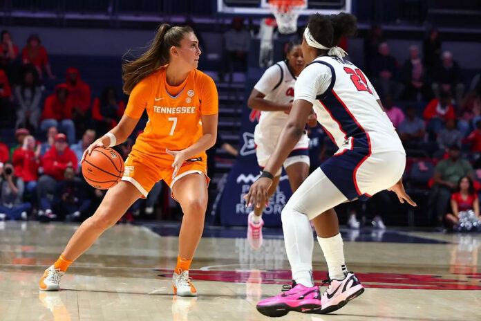 Tennessee Women's Basketball Falls 94-81 at Ole Miss in Oxford. (UT Athletics)