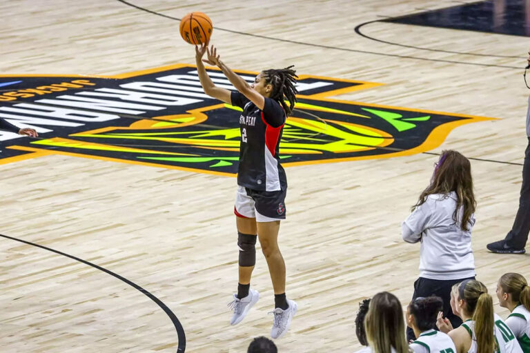 Austin Peay State University Women's Basketball Host UTRGV in Historic First-Ever WNIT Appearance at F&M Bank Arena. (Alex Allard, APSU Sports Information)