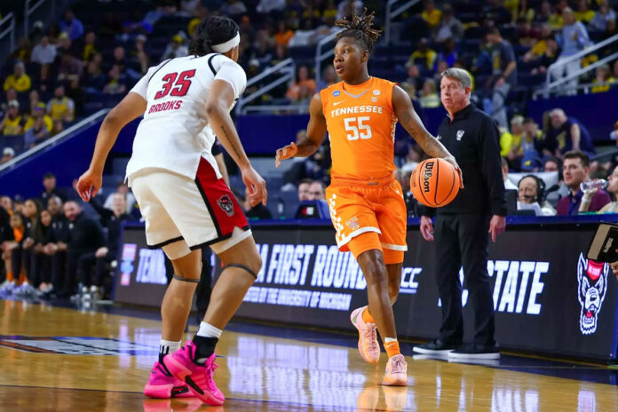 Tennessee Women's Basketball Drops NCAA Tournament Game to NC State at Crisler Center. (UT Athletics)