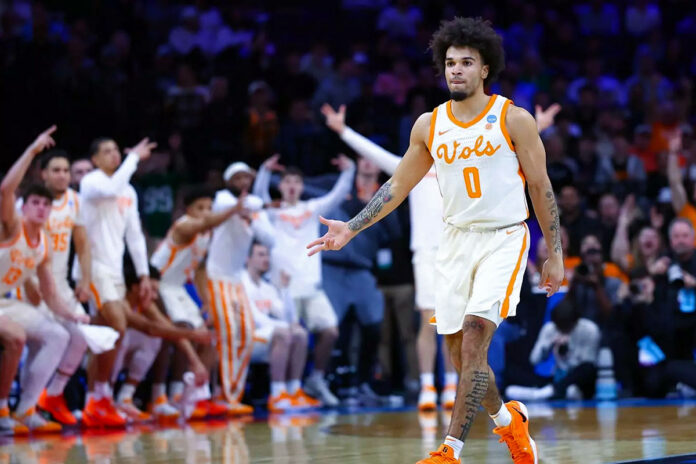 Tennessee Vols Basketball Advances with Blowout Win Against Miami (OH) in Philadelphia. (UT Athletics)