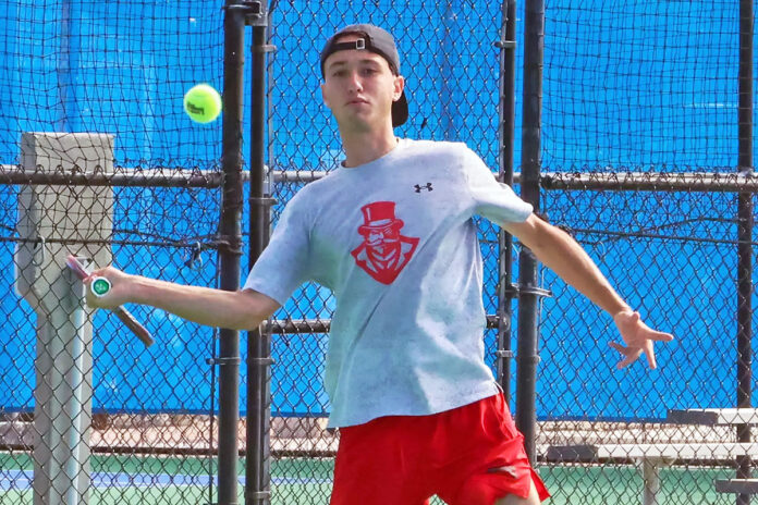 North Florida Defeats Austin Peay State University Men's Tennis 4-0, Ending Govs’ ASUN Tournament Run. (Madison Harrigan, APSU Sports Information)