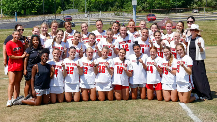 Austin Peay State University Lacrosse Closes Historic First Season with Loss to Lindenwood. (Robert Smith, APSU Sports Information)